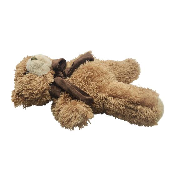 Sootheze 12" Microwaveable Heat Therapy Teddy Bear Plush Brown Flaxseed Herbal - Picture 3 of 10
